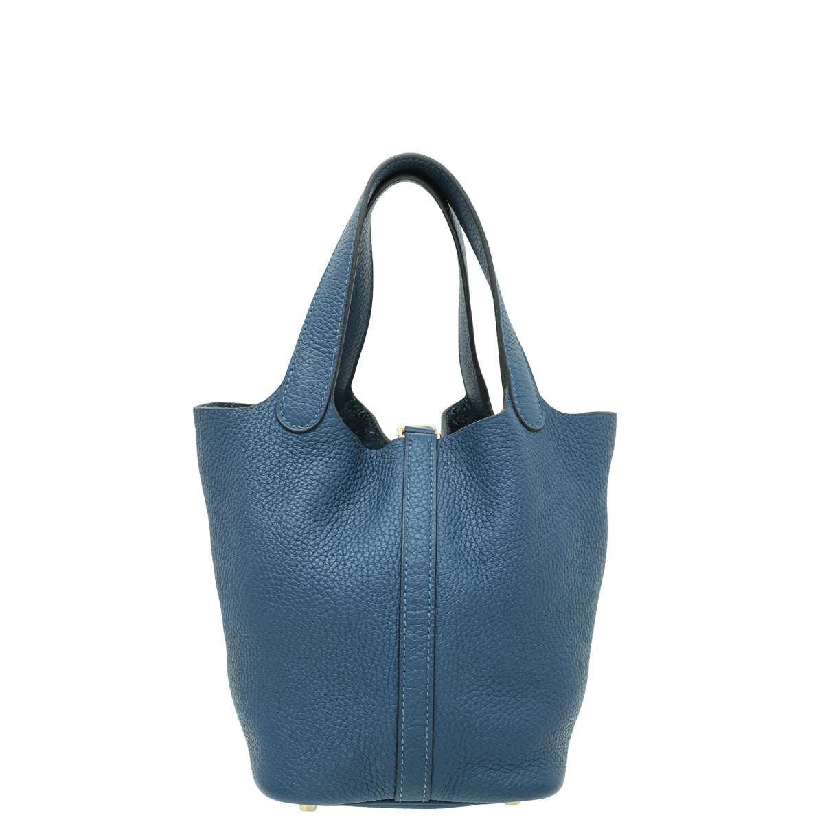 Hermes Bleu Thalassa Picotin Lock 18 Bag