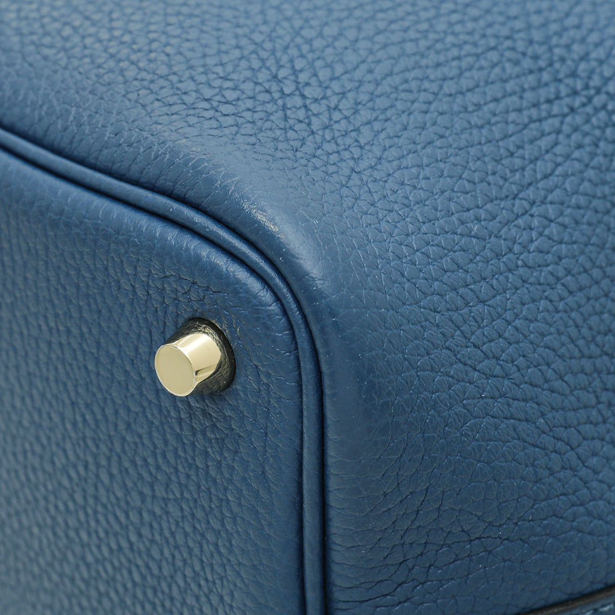 Hermes Bleu Thalassa Picotin Lock 18 Bag