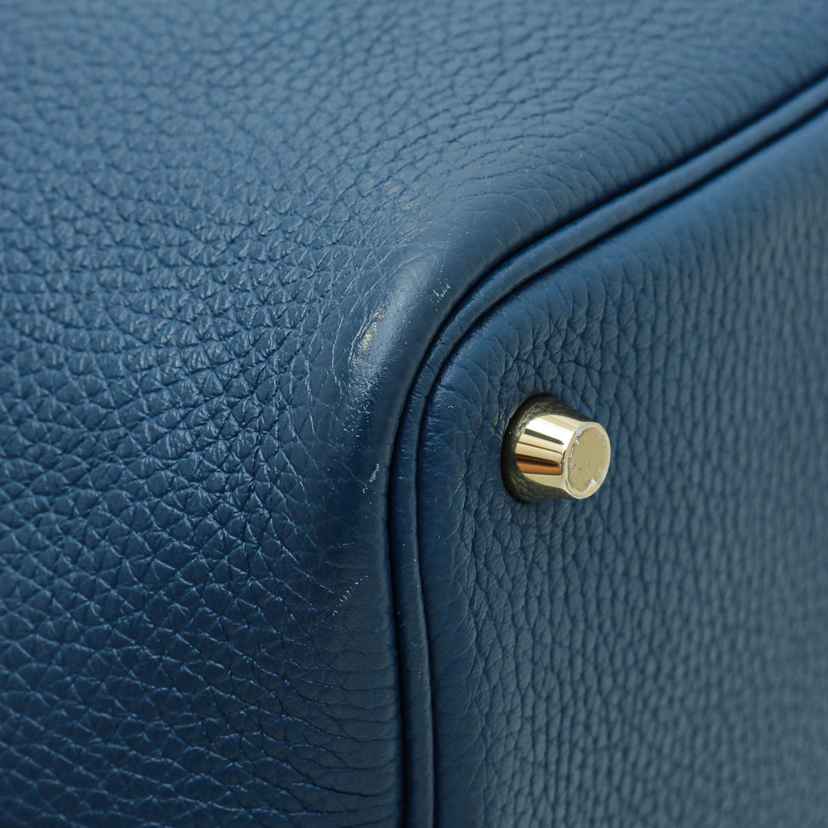 Hermes Bleu Thalassa Picotin Lock 18 Bag