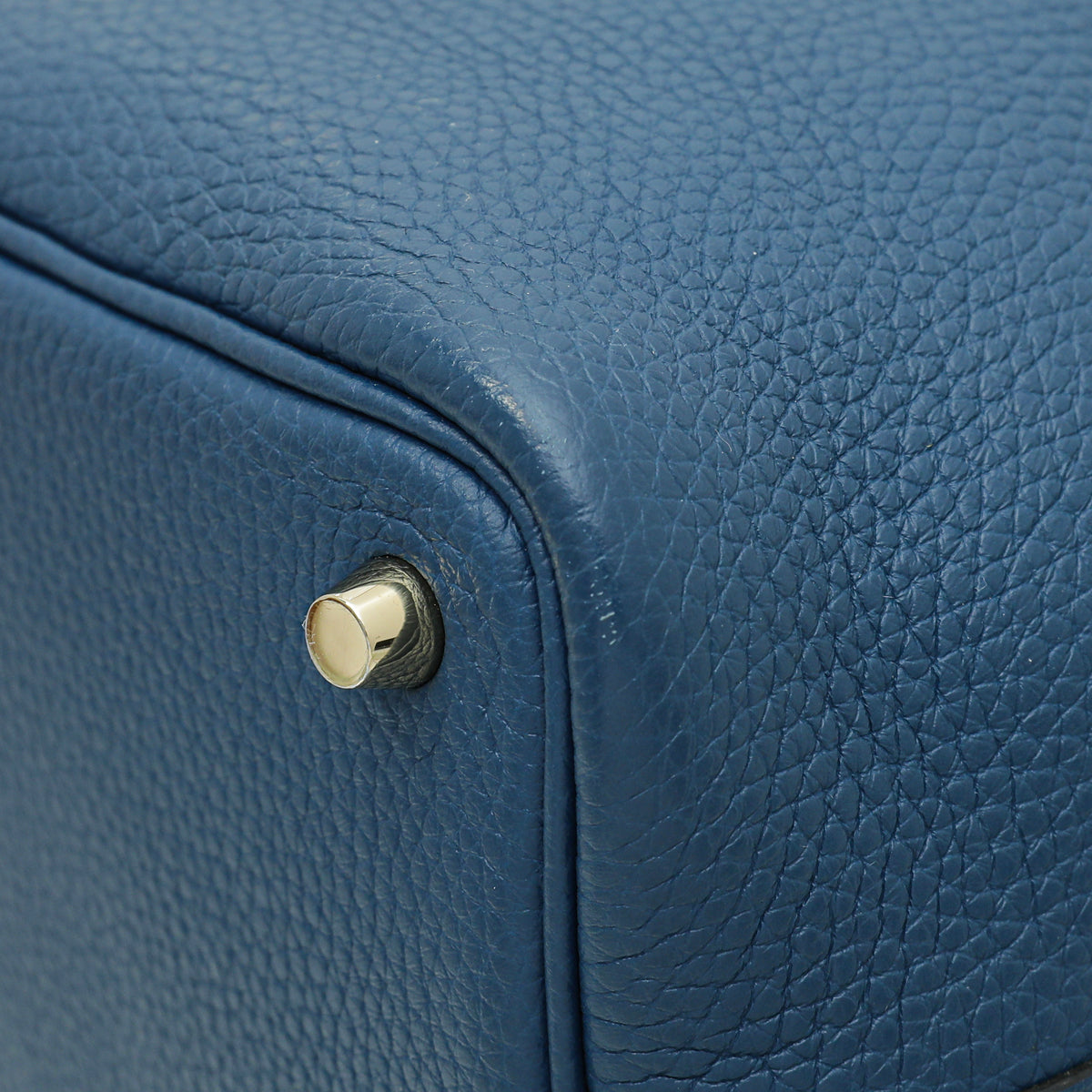 Hermes Bleu Thalassa Picotin Lock 18 Bag