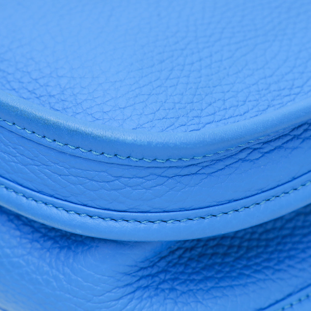 Hermes Bleu Zanzibar Evelyne III PM Bag