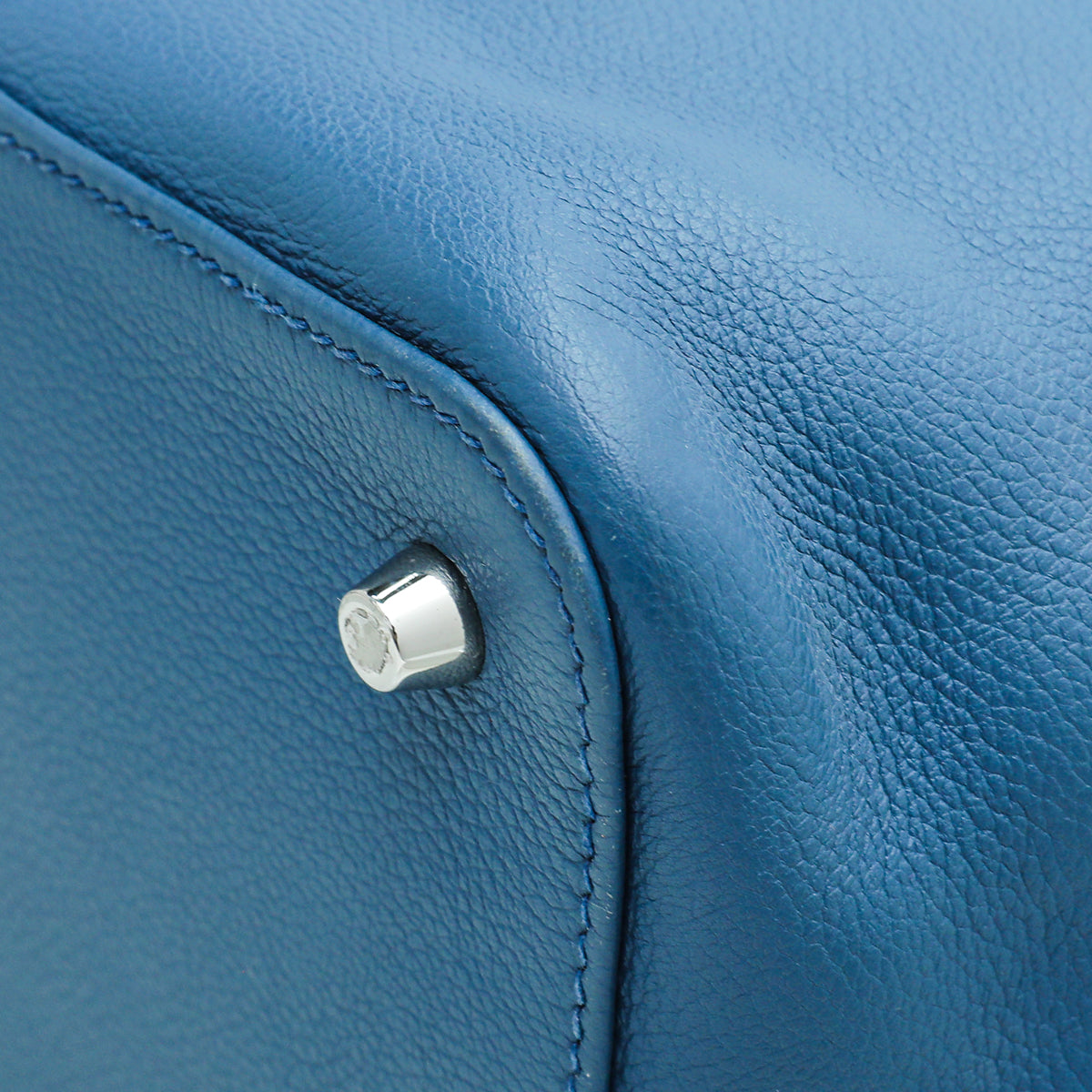 Hermes Bleu De Galice Novillo Toolbox 26 Bag