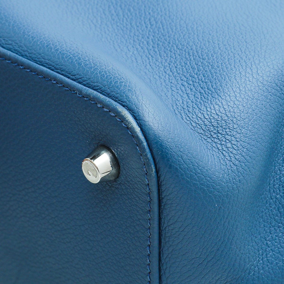 Hermes Bleu De Galice Novillo Toolbox 26 Bag