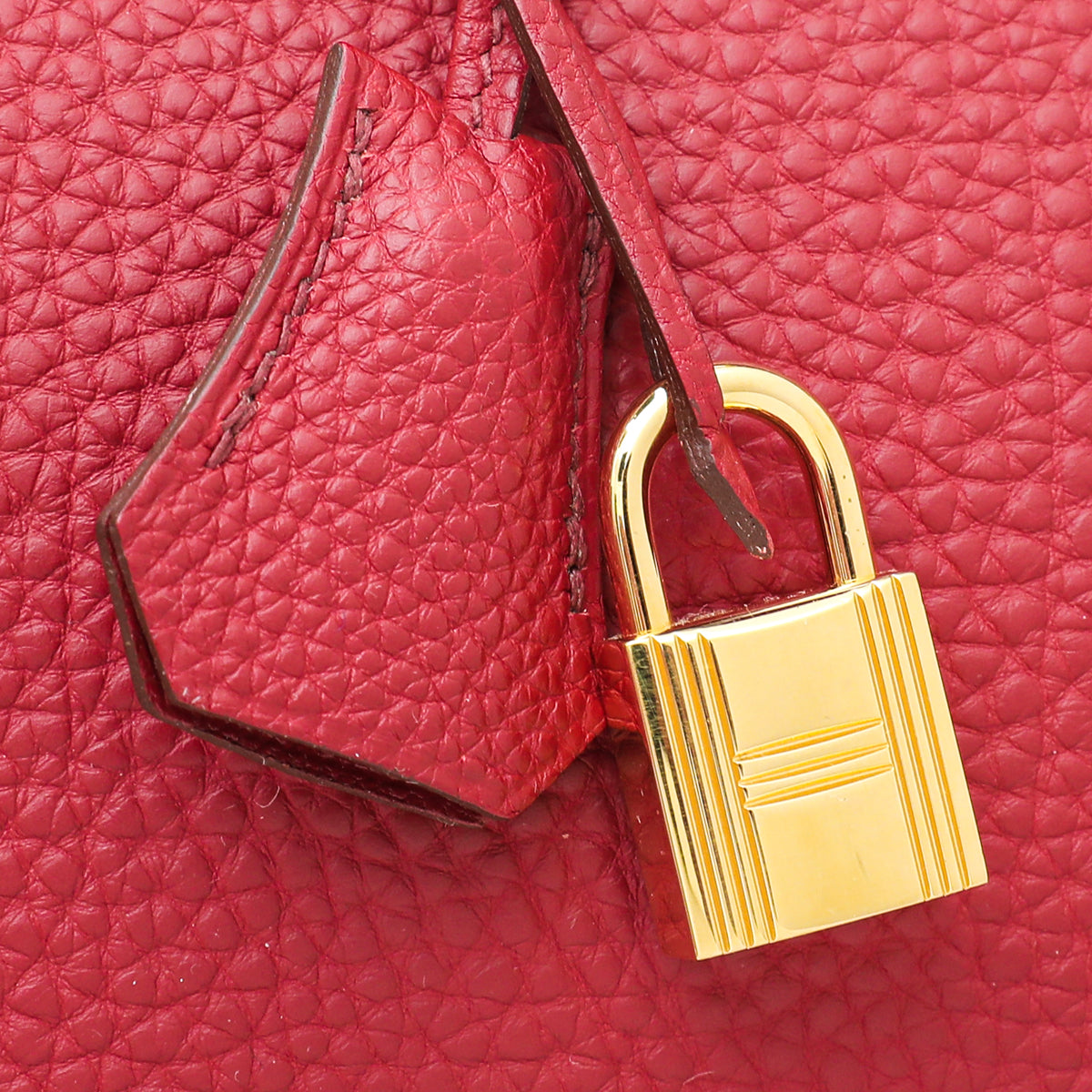 Hermes Rouge Vif Birkin 35 Bag