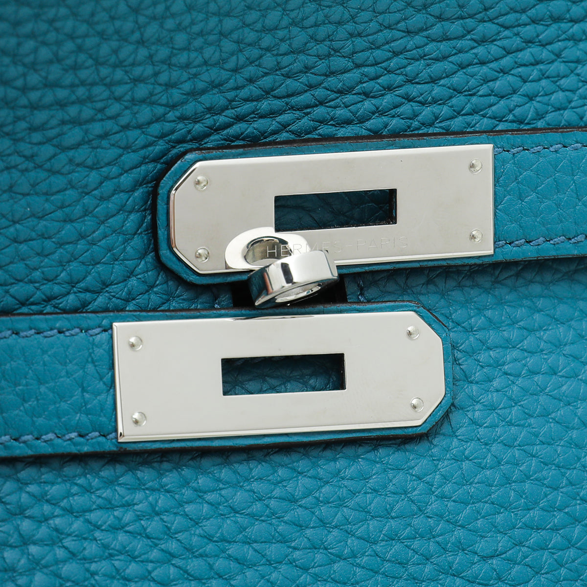 Hermes Turquoise Jypsiere 28 Bag