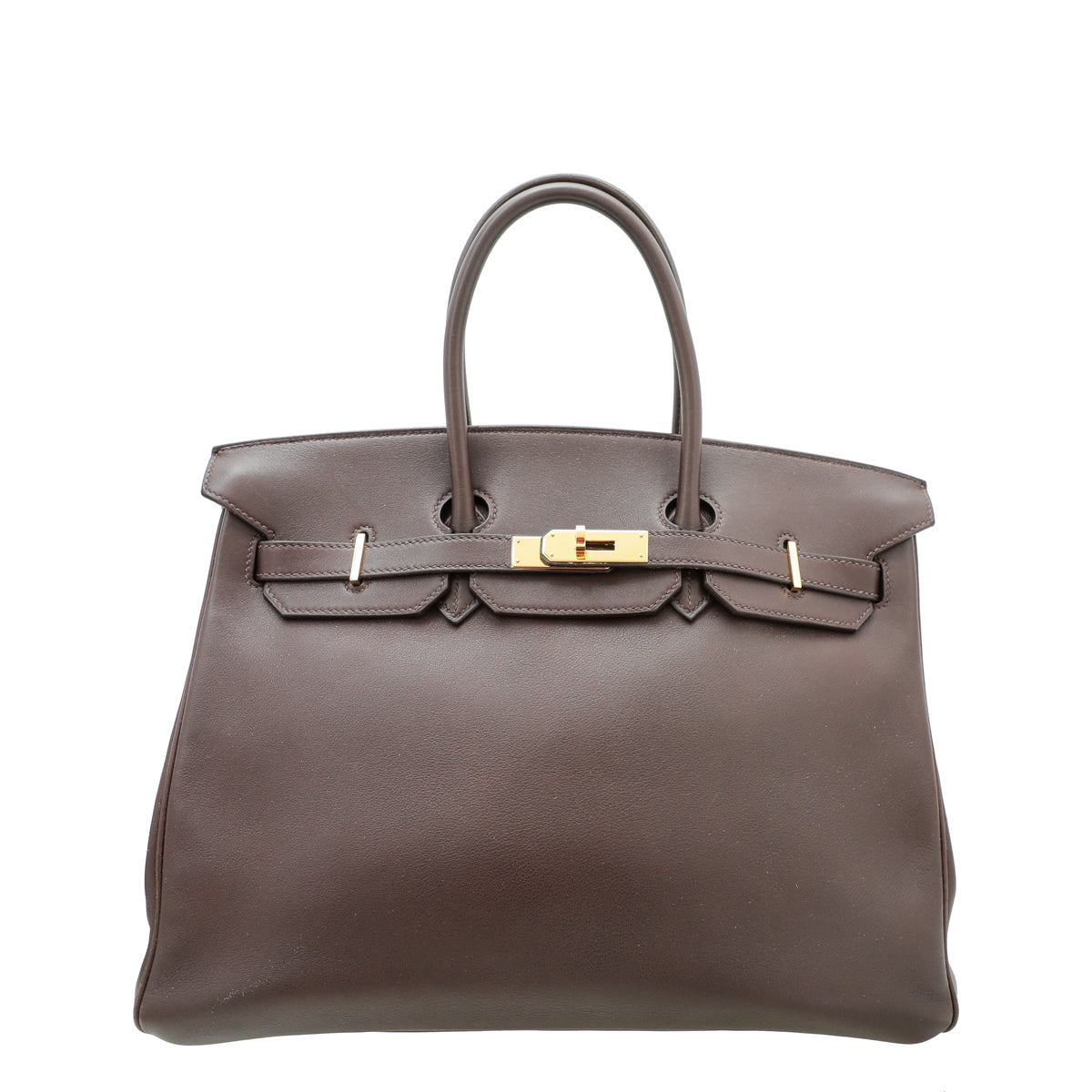 Hermes Bordeaux Swift Birkin 35 Bag