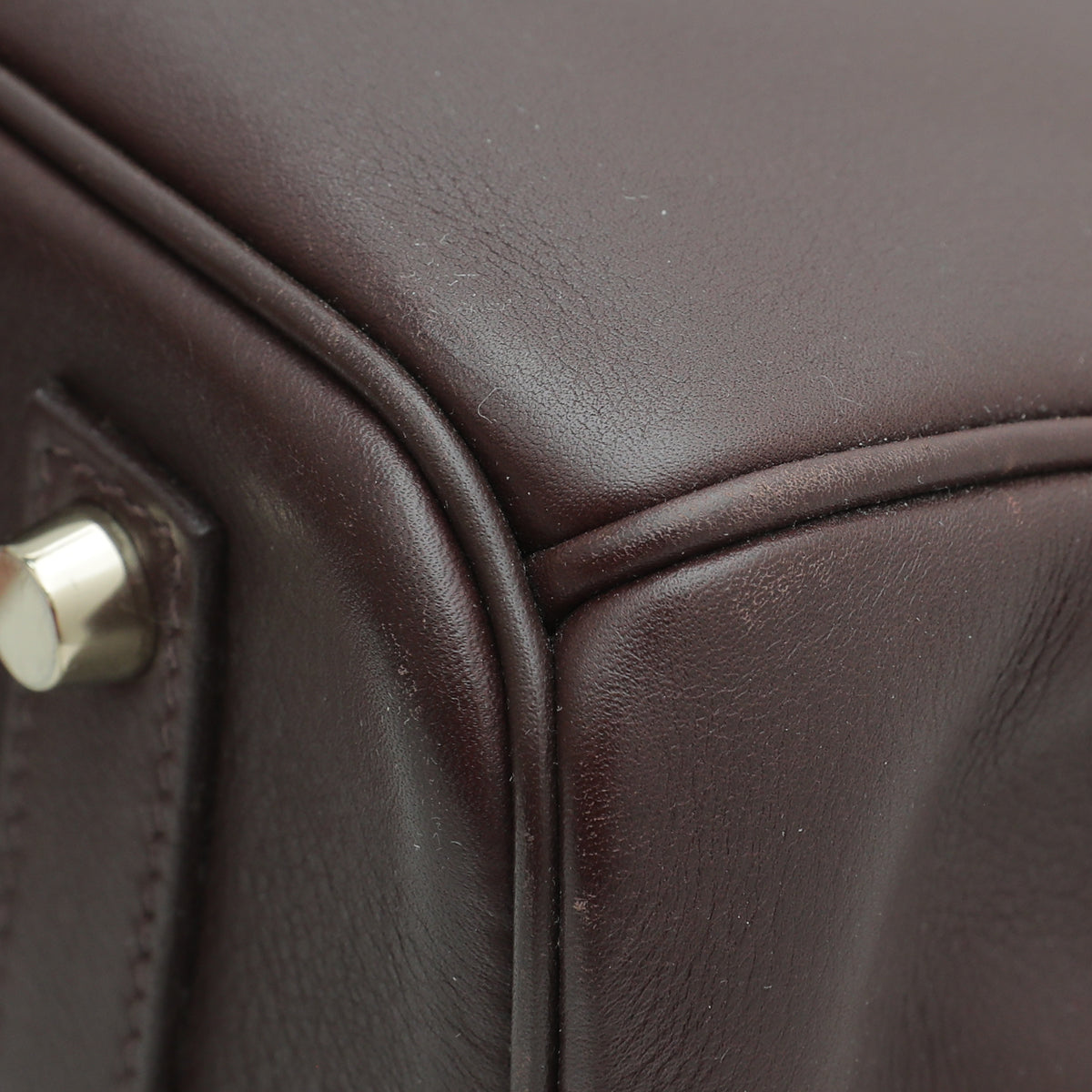 Hermes Bordeaux Swift Birkin 35 Bag