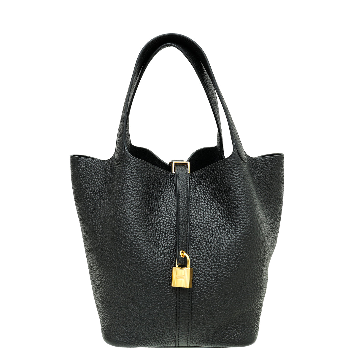 Hermes Noir Picotin Lock 22 Bag