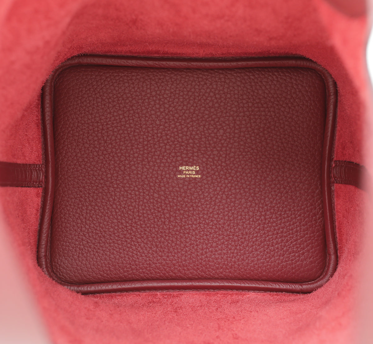 Hermes Rouge H Picotin Lock 22 Bag