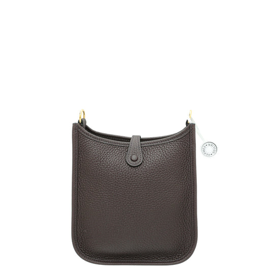 Hermes Multicolor Evelyne TPM Bag W /Quadrille Strap