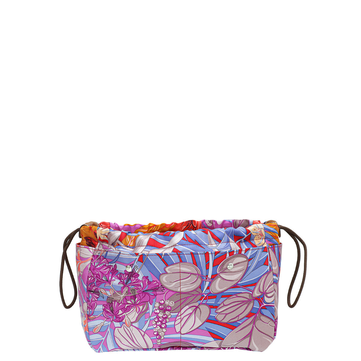 Hermes Bicolor Fourbi 25 "Flamingo Party" Print Pouch