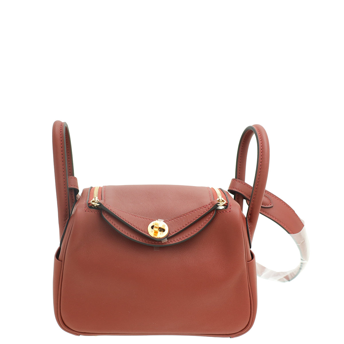 Hermes Rouge H Mini Lindy Bag