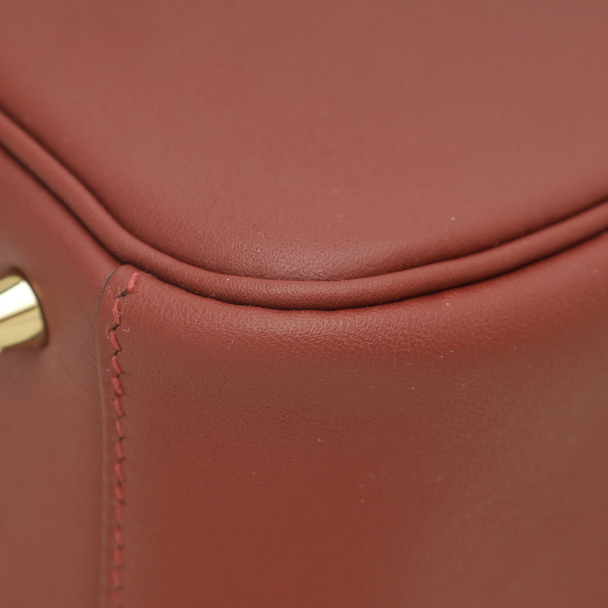 Hermes Rouge H Mini Lindy Bag