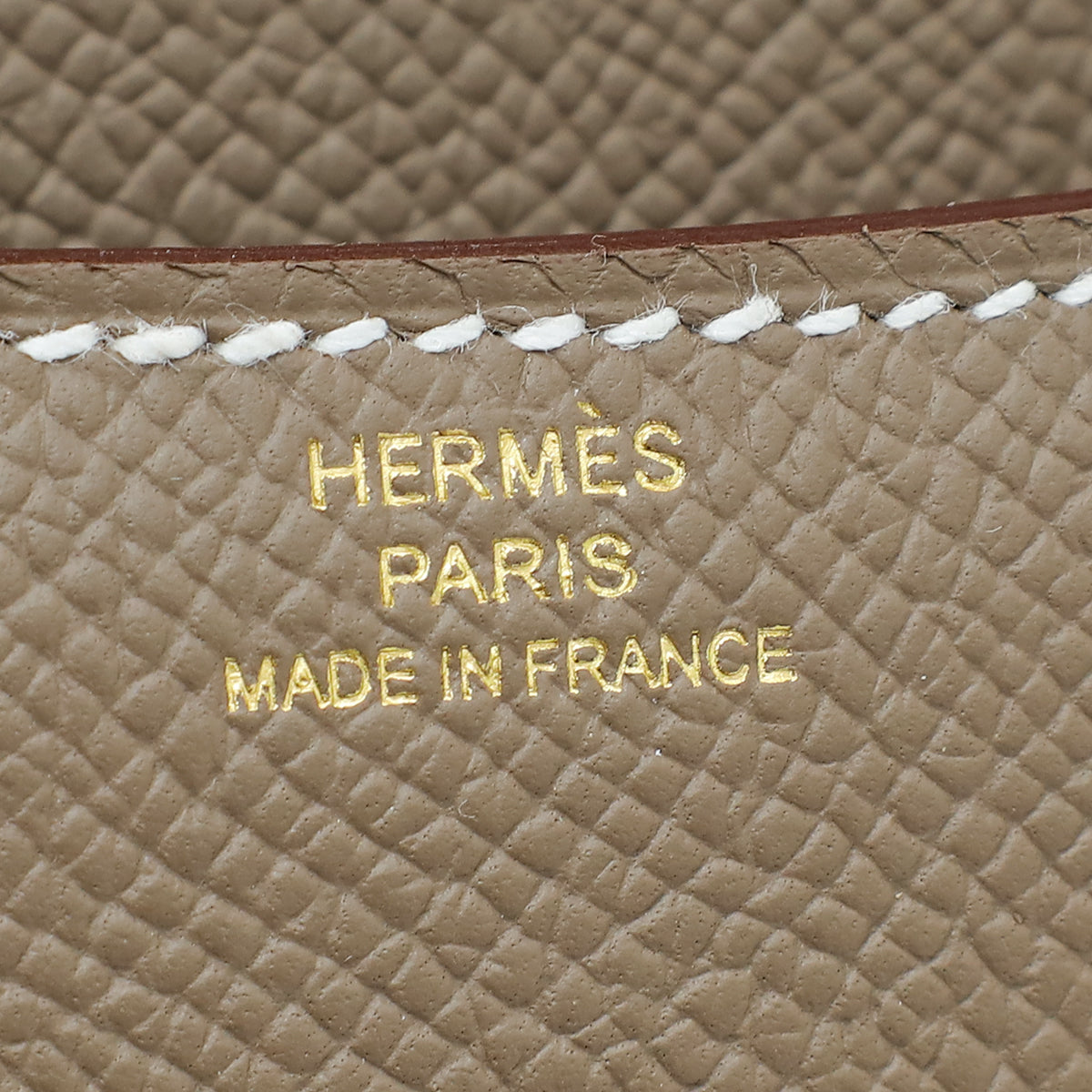 Hermes Etoupe Constance III 18 Re-Edition Mini Bag