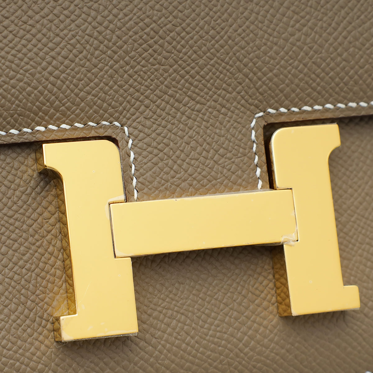 Hermes Etoupe Constance III 18 Re-Edition Mini Bag