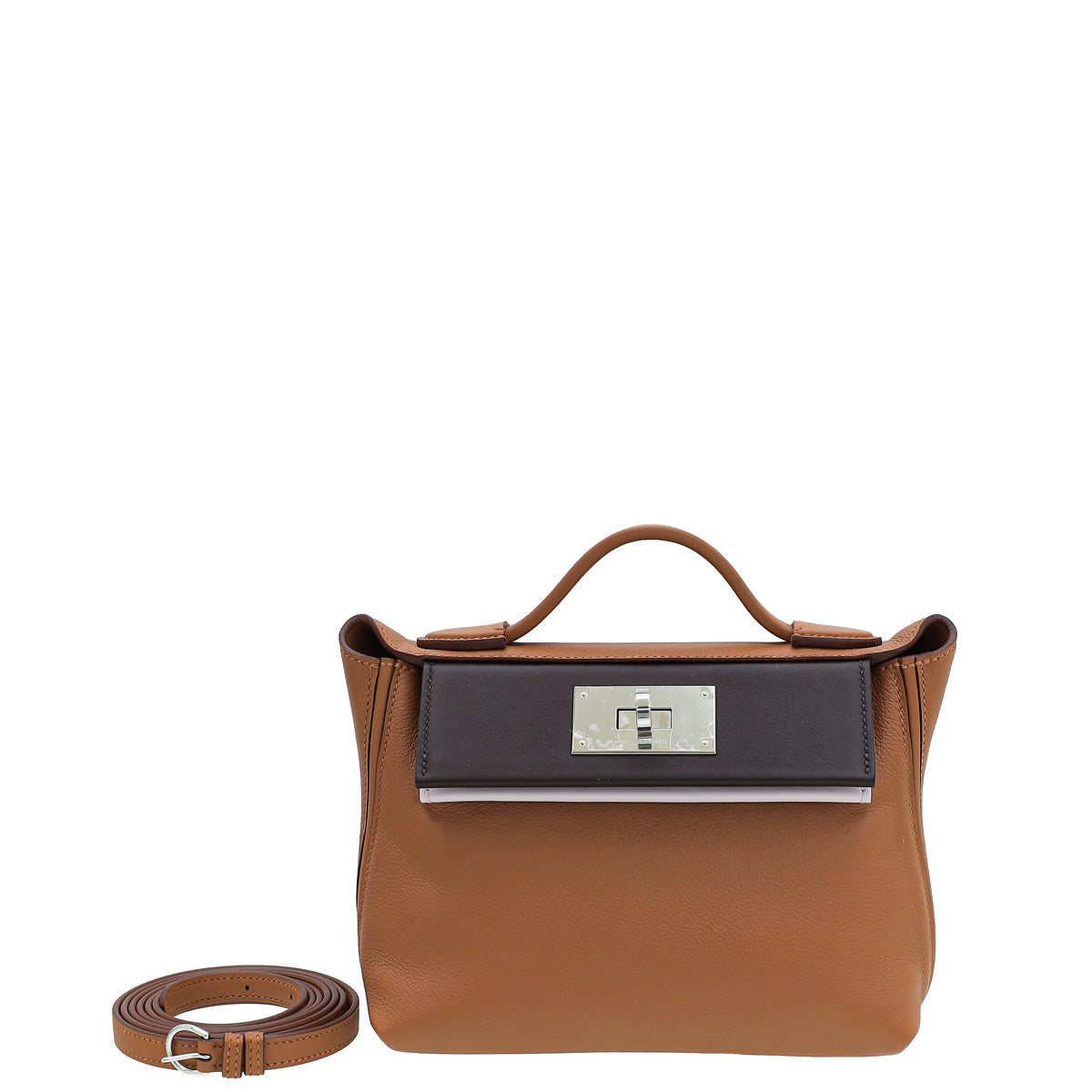 Hermes Tricolor 24/24 Mini 21 Evercolor Bag