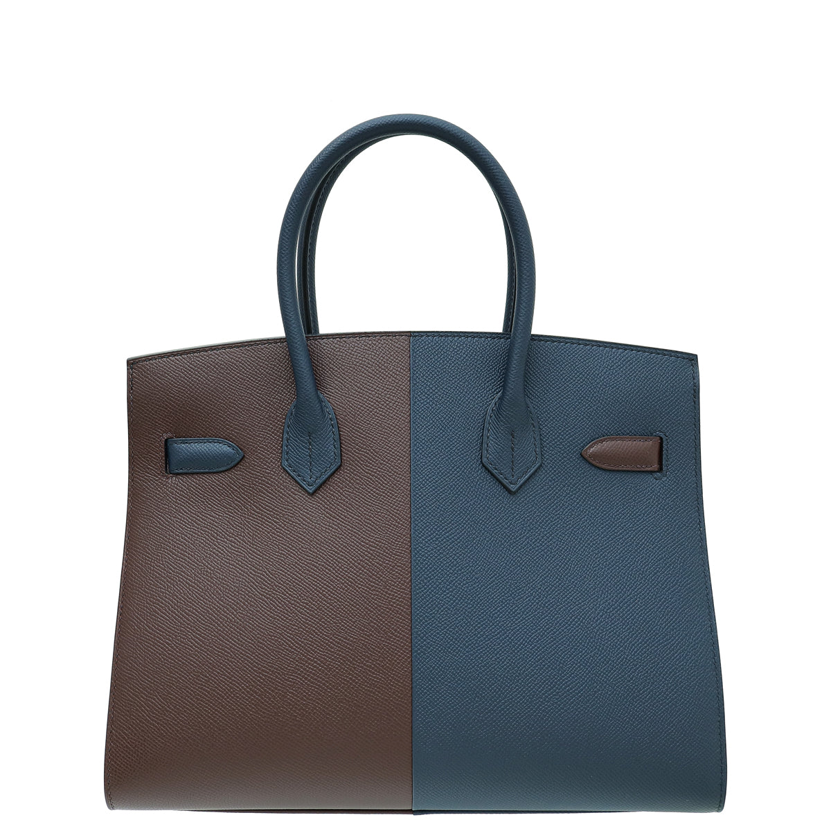 Hermes Tricolor Casaque Sellier Birkin 30 Bag