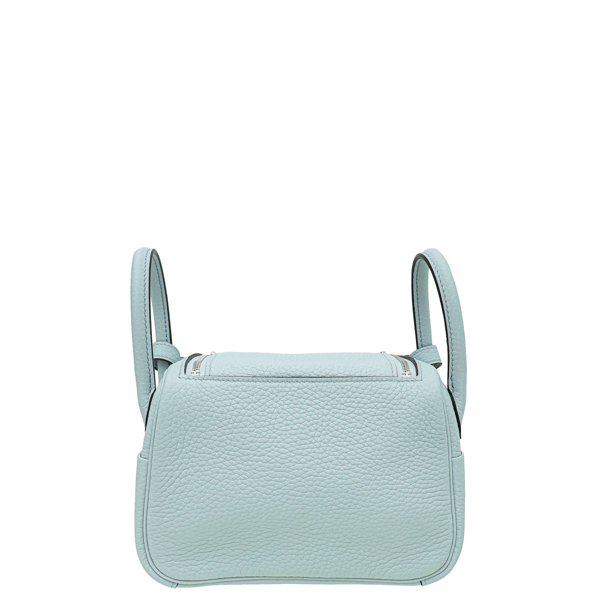 Hermes Blue Pale Mini Lindy Bag