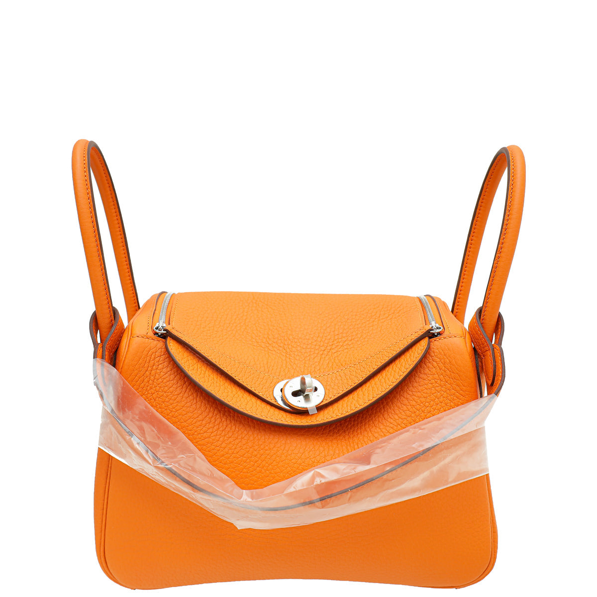 Hermes Orange Lindy 26 Bag