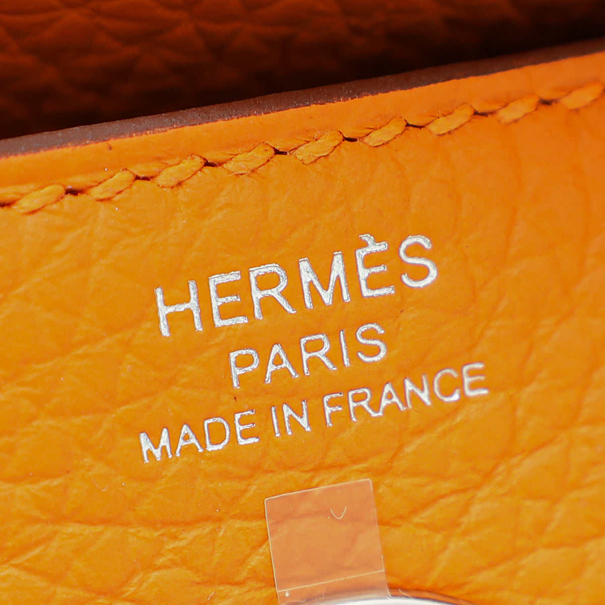 Hermes Orange Lindy 26 Bag