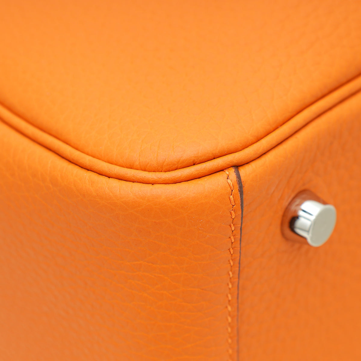 Hermes Orange Lindy 26 Bag