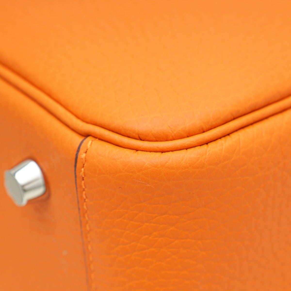 Hermes Orange Lindy 26 Bag