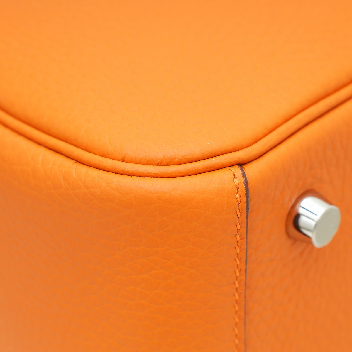 Hermes Orange Lindy 26 Bag