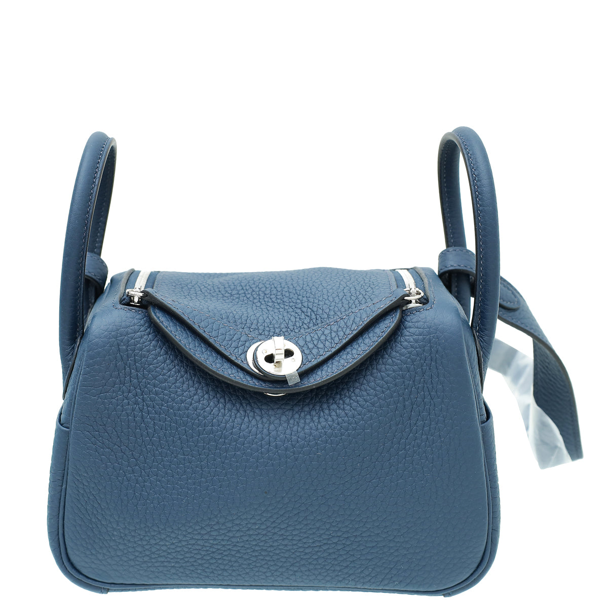 Hermes Bleu de Prusse Mini Lindy Bag