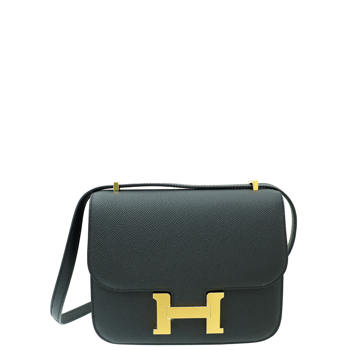 Hermes Noir Constance III 18 Mini Bag