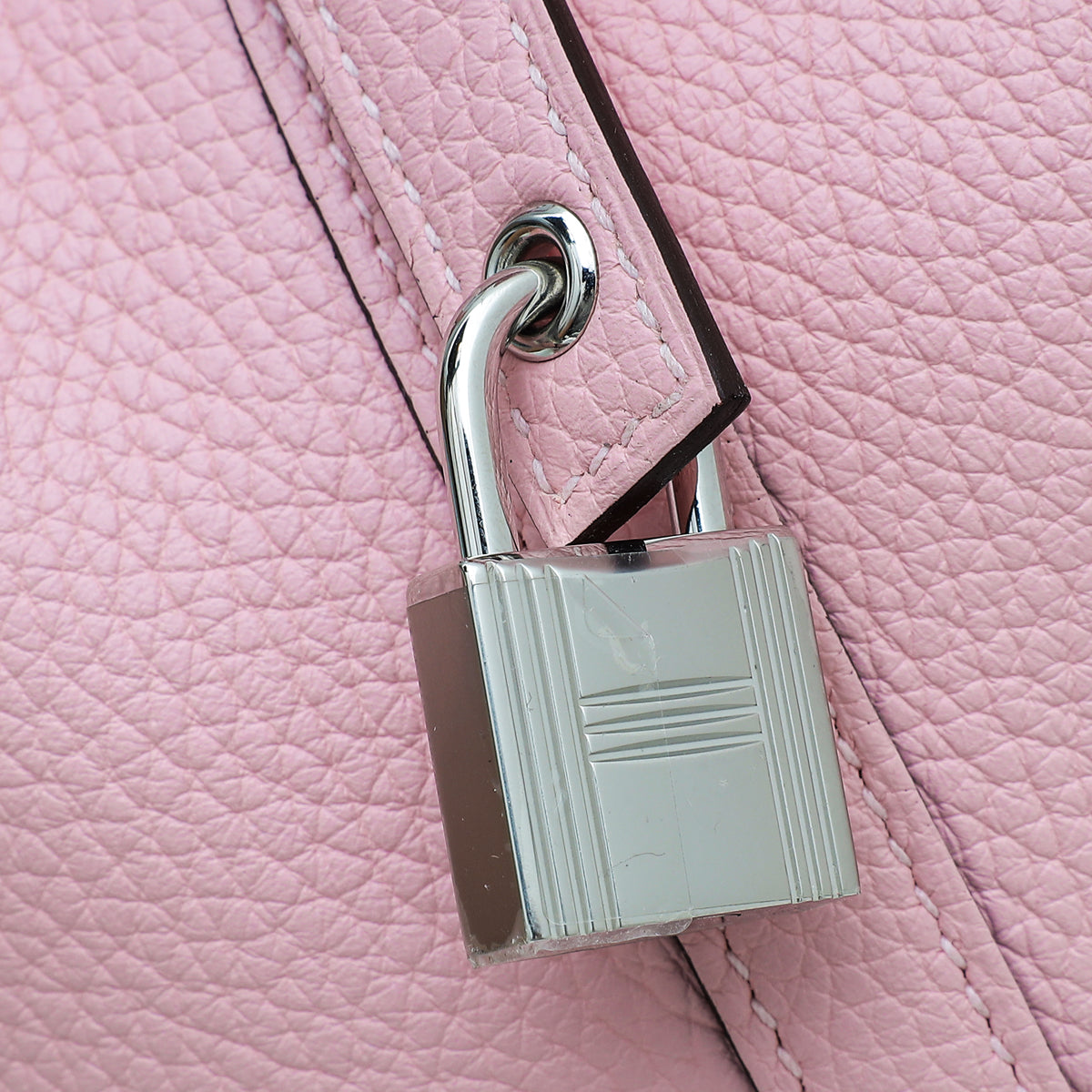 Hermes Rose Sakura Picotin Lock 18 Bag