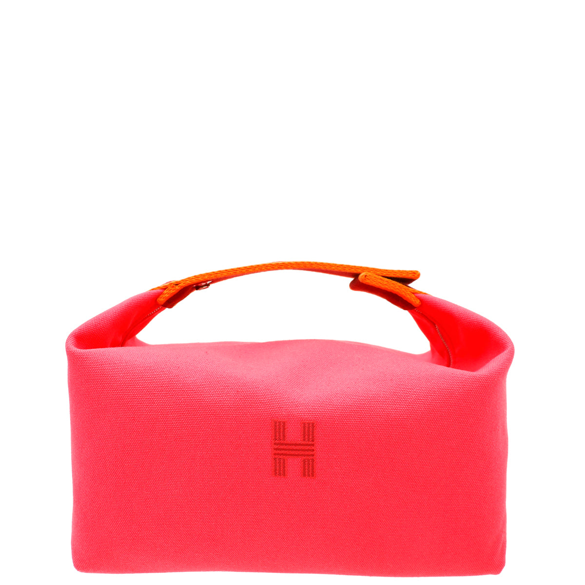 Hermes Hibiscus Bride-A-Brac Large Pouch