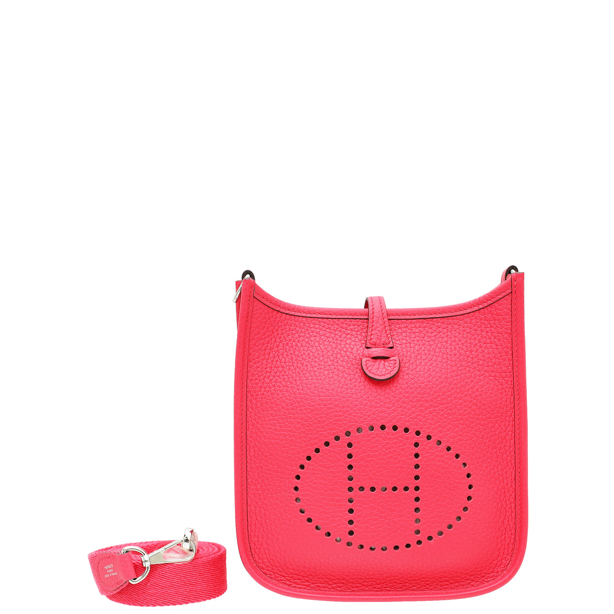 Hermes Rose Extreme Evelyne TPM Bag