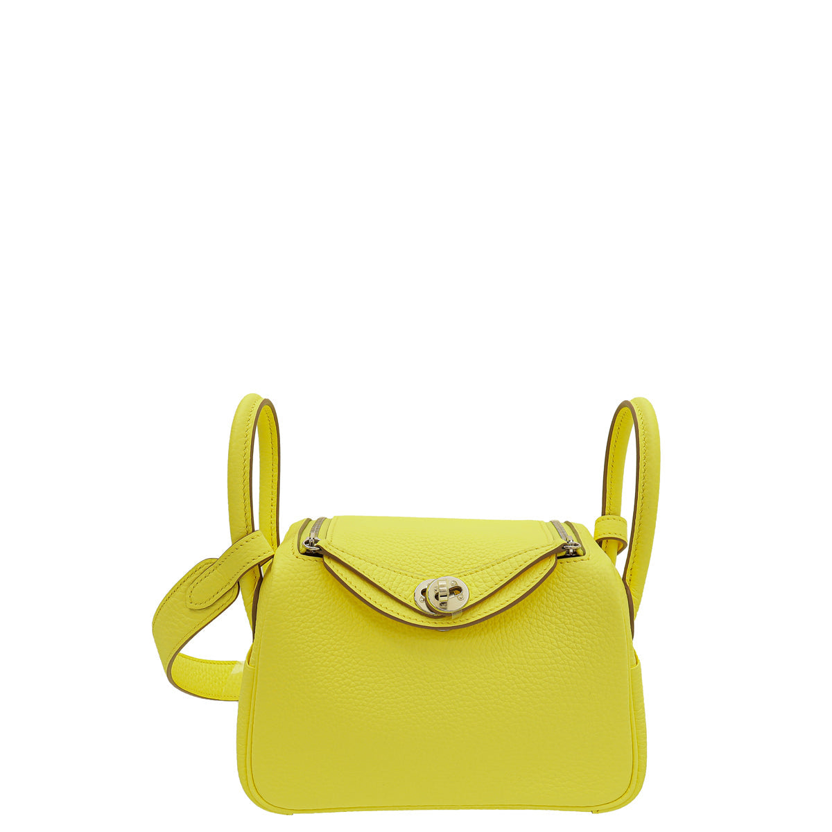 Hermes Limoncello Mini Lindy Bag