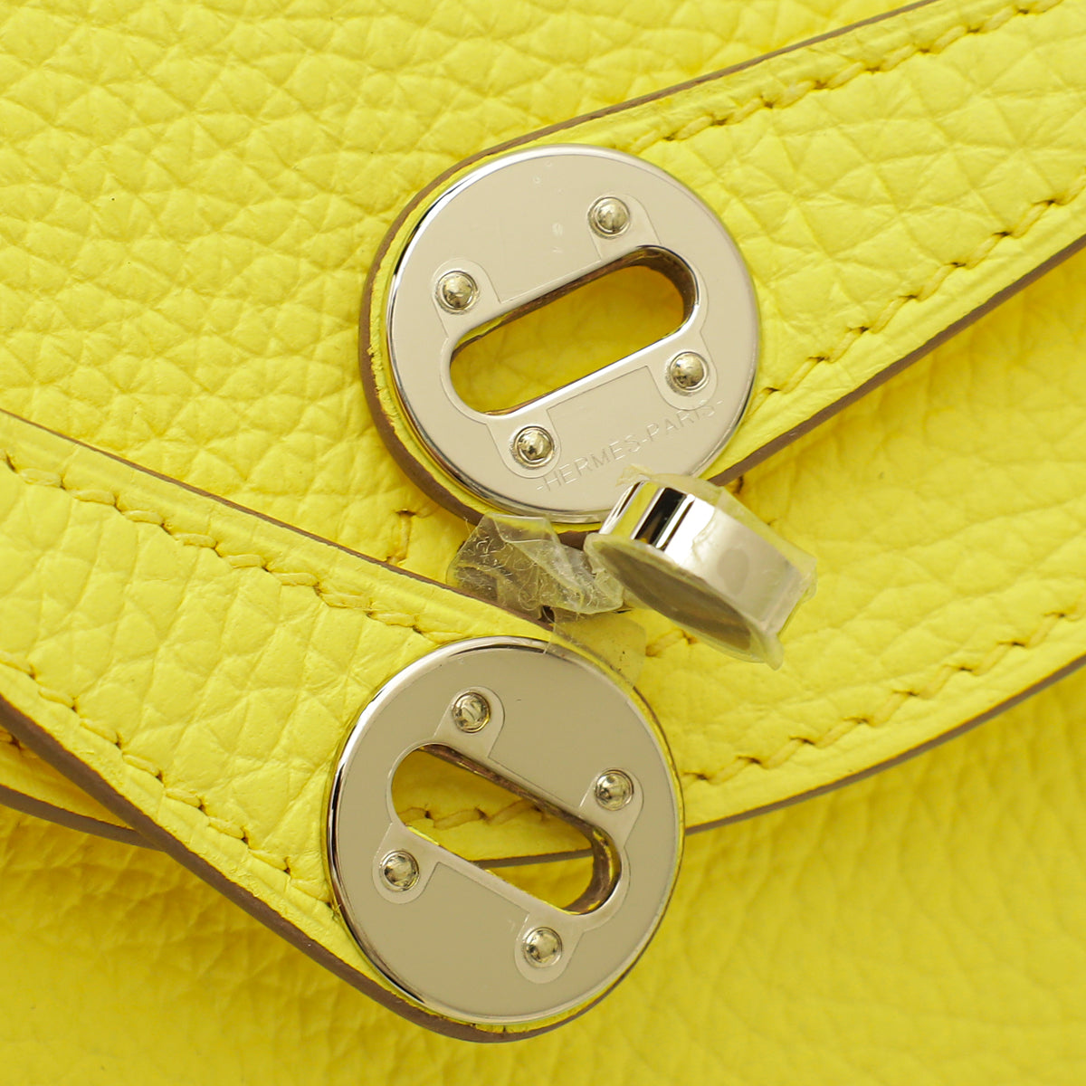 Hermes Limoncello Mini Lindy Bag