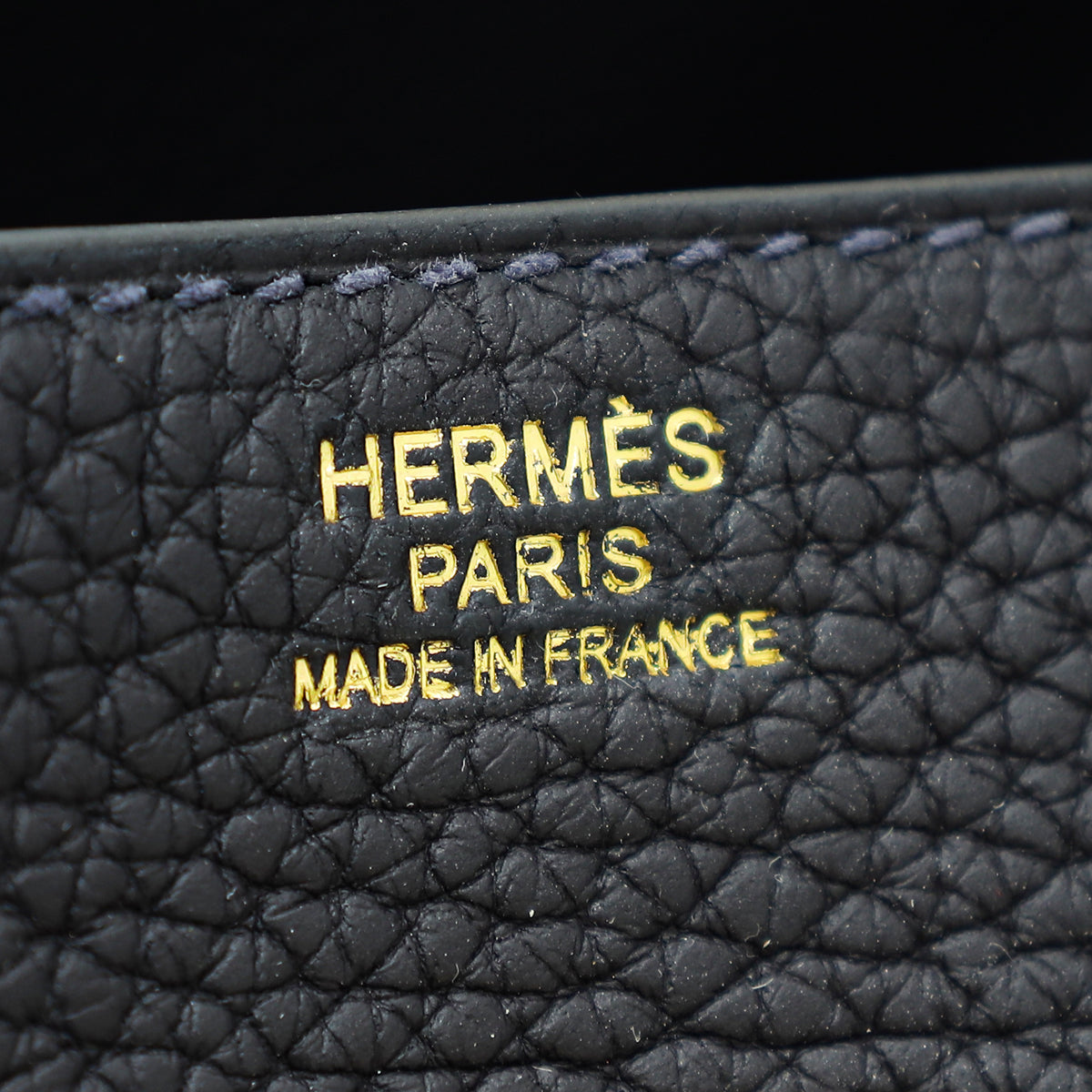 Hermes Bleu Nuit Lindy 30 Bag