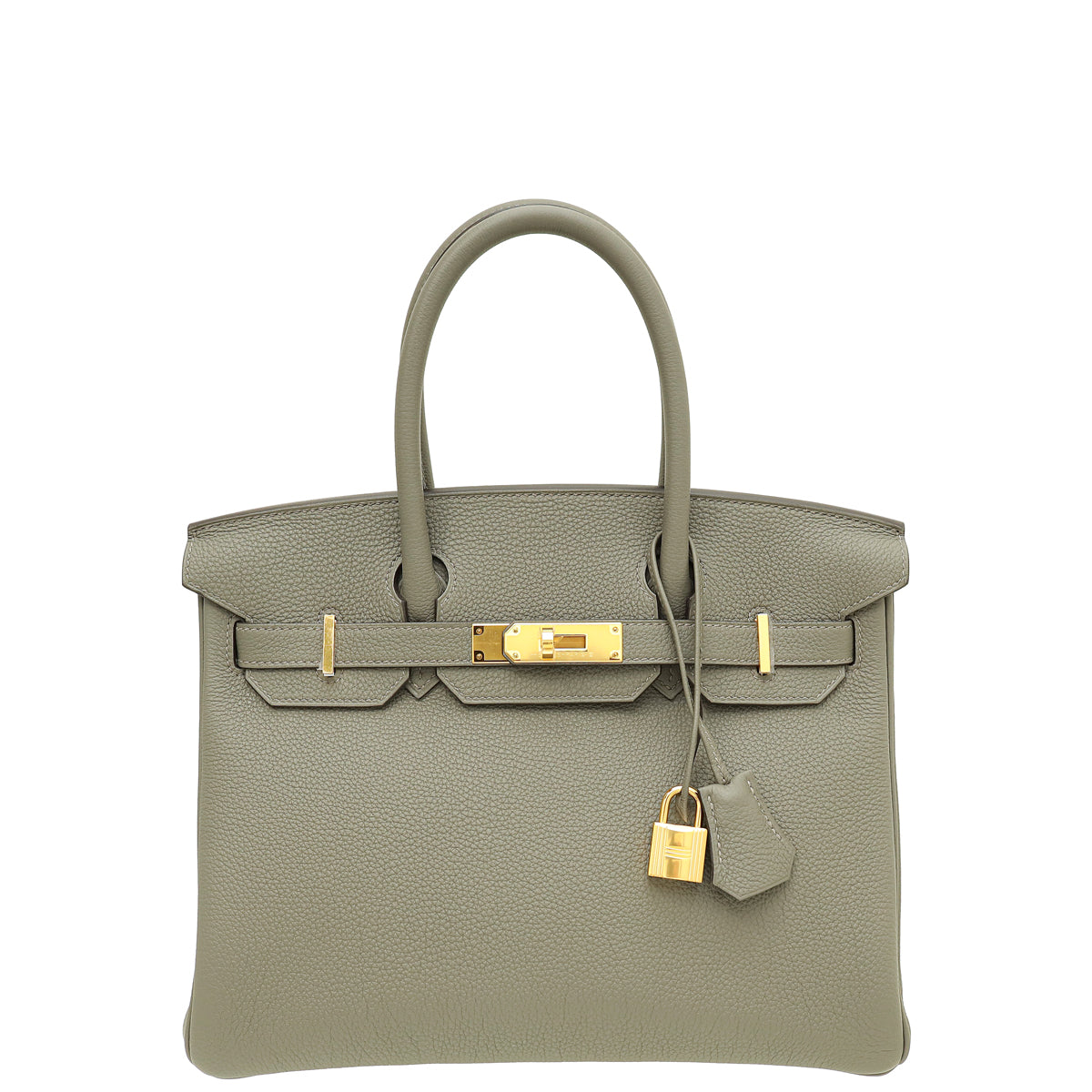 Hermes Etain Retourne Birkin 30 Bag