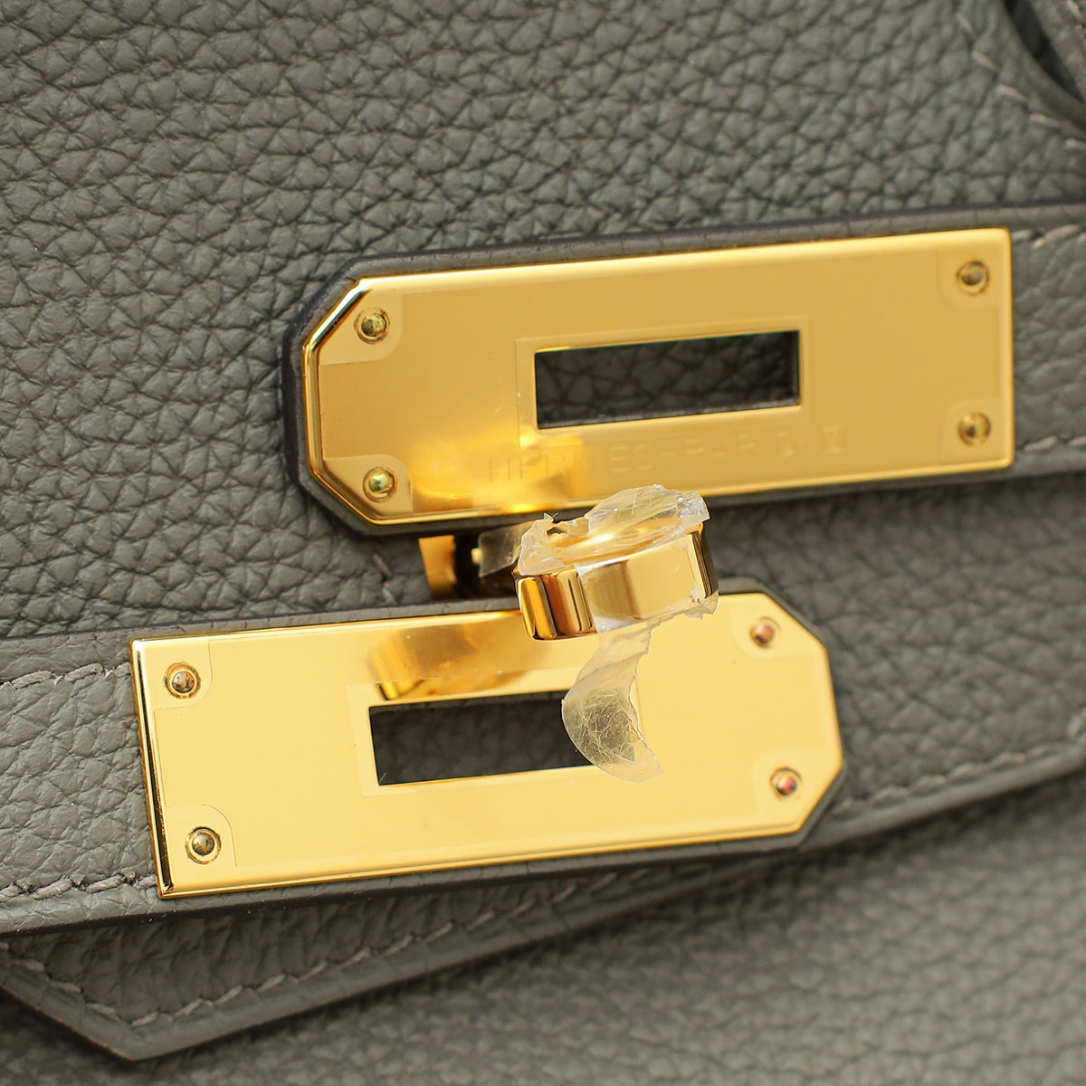 Hermes Etain Retourne Birkin 30 Bag