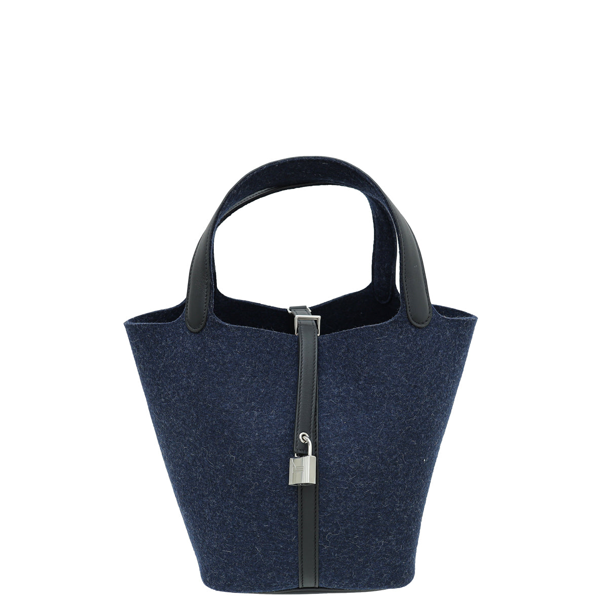 Hermes Bicolor Picotin Lock 22 Feutre Wool Bag