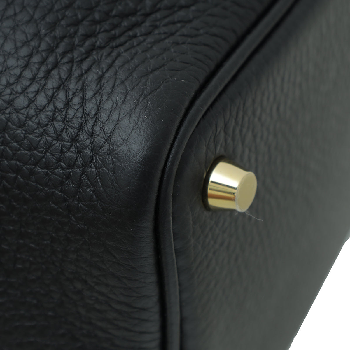 Hermes Noir Picotin Lock 18 Touch Bag