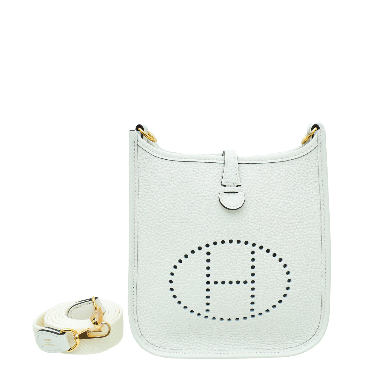 Hermes Blanc Evelyne 16 TPM Bag