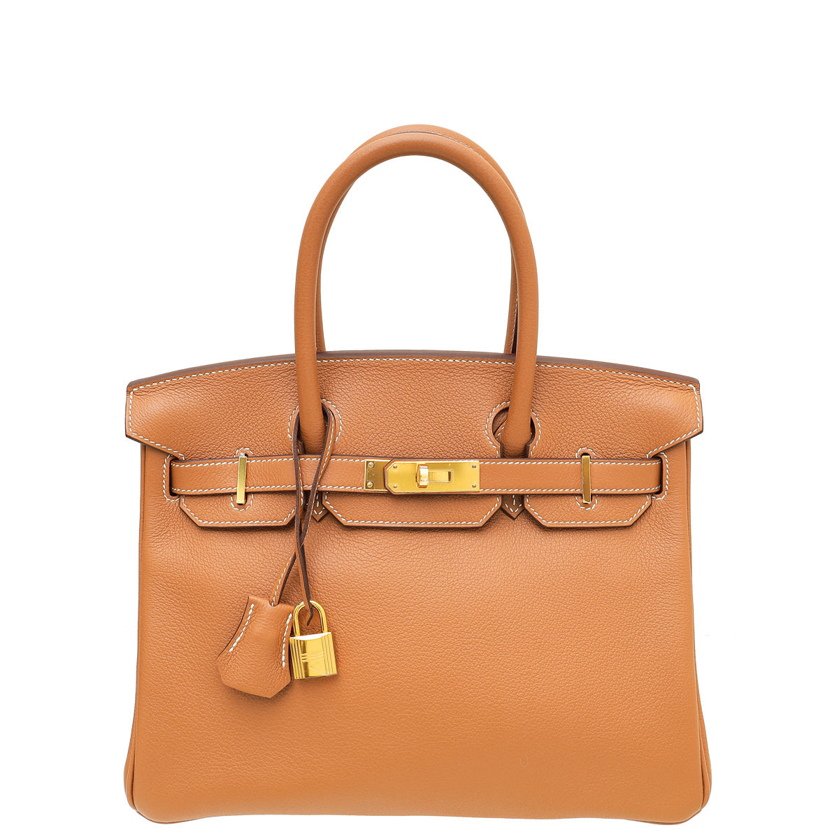 Hermes Gold Verso Retourne Birkin 30 Bag