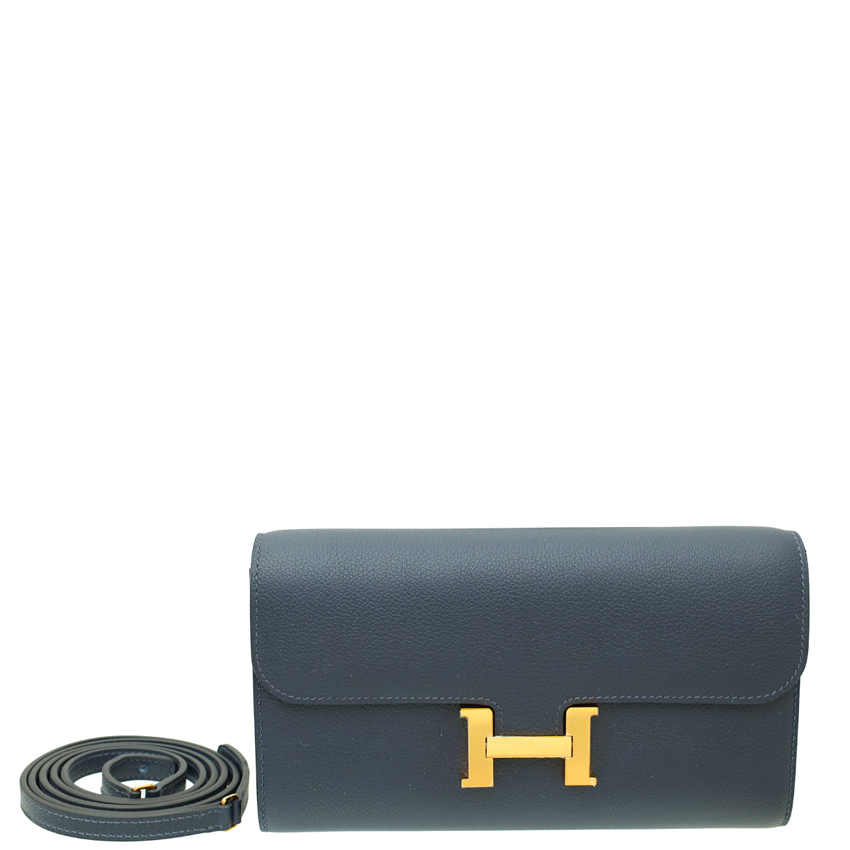 Hermes Bleu De Malte Constance To Go Wallet