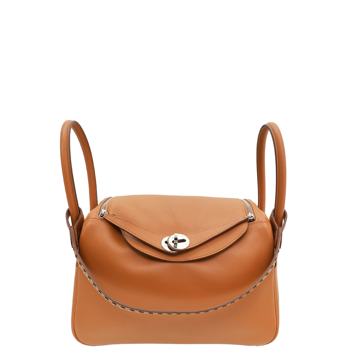 Hermes Gold Lindy 26 Tressage Bag