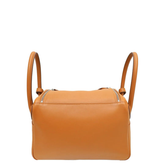 Hermes Gold Lindy 26 Tressage Bag