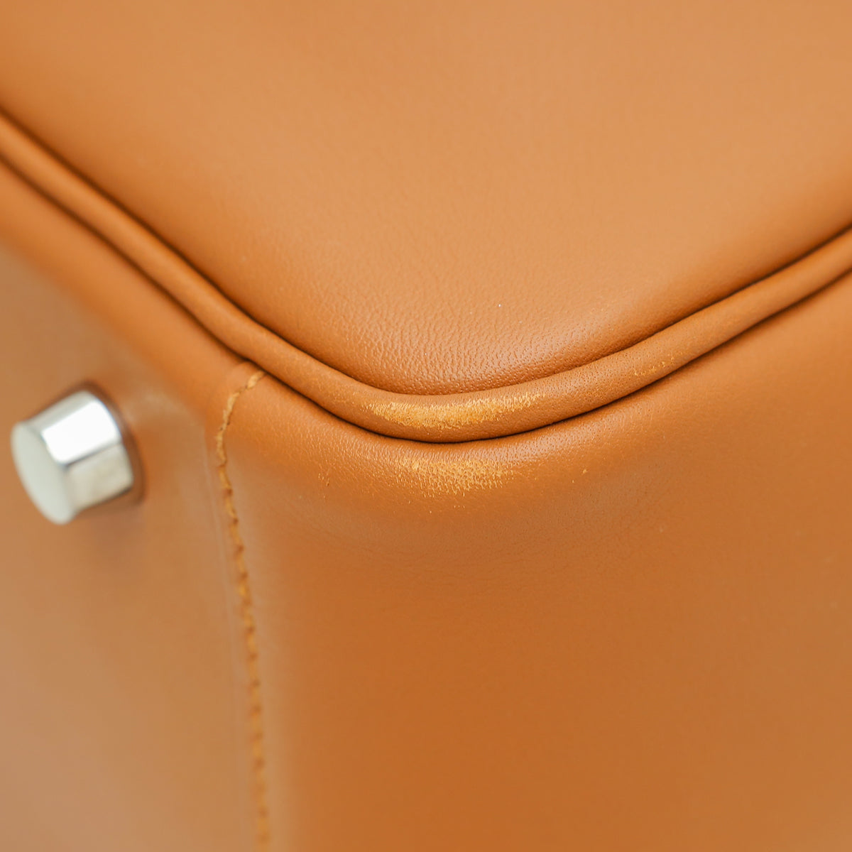 Hermes Gold Lindy 26 Tressage Bag