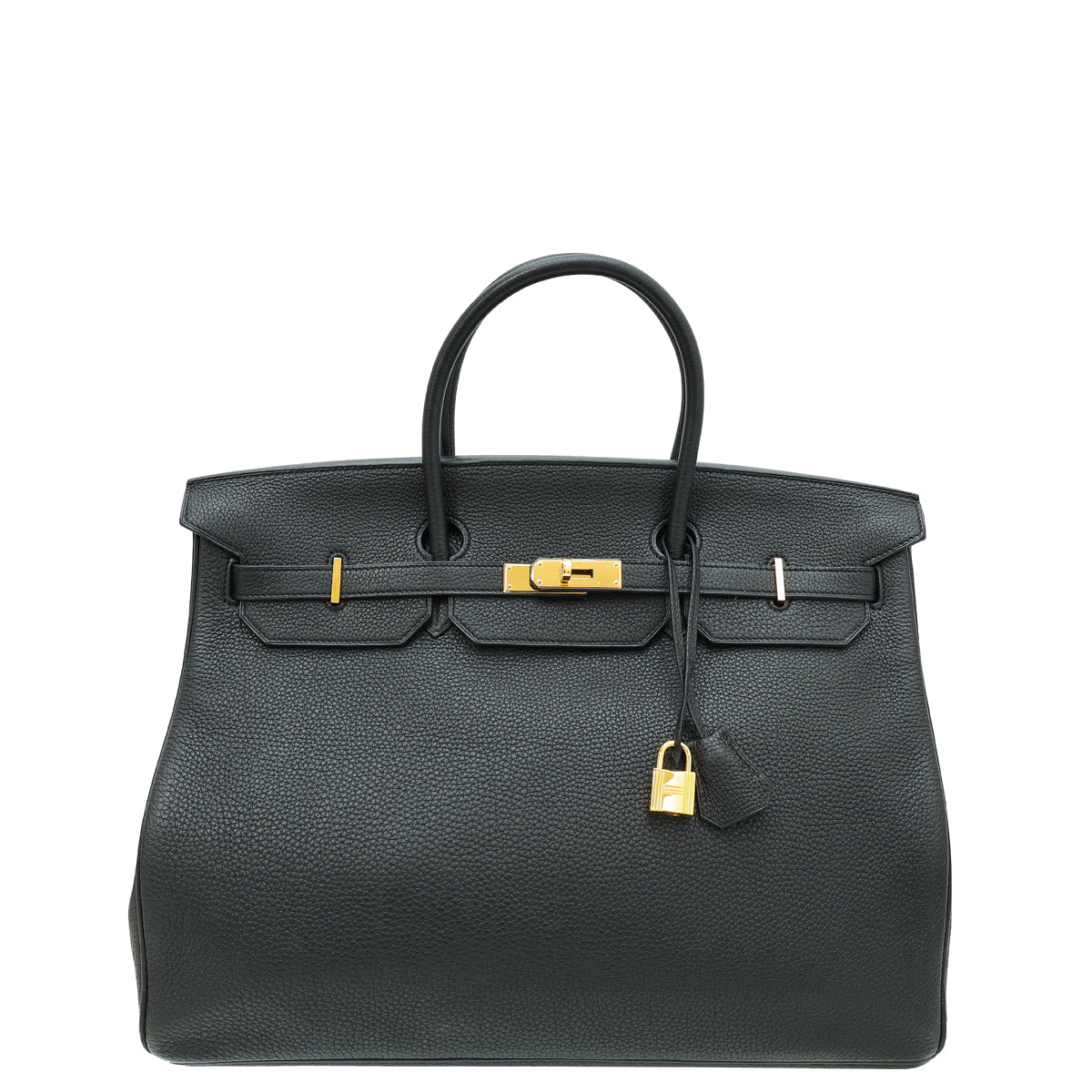 Hermes Noir Birkin 40 Bag