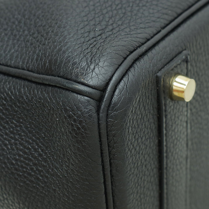 Hermes Noir Birkin 40 Bag