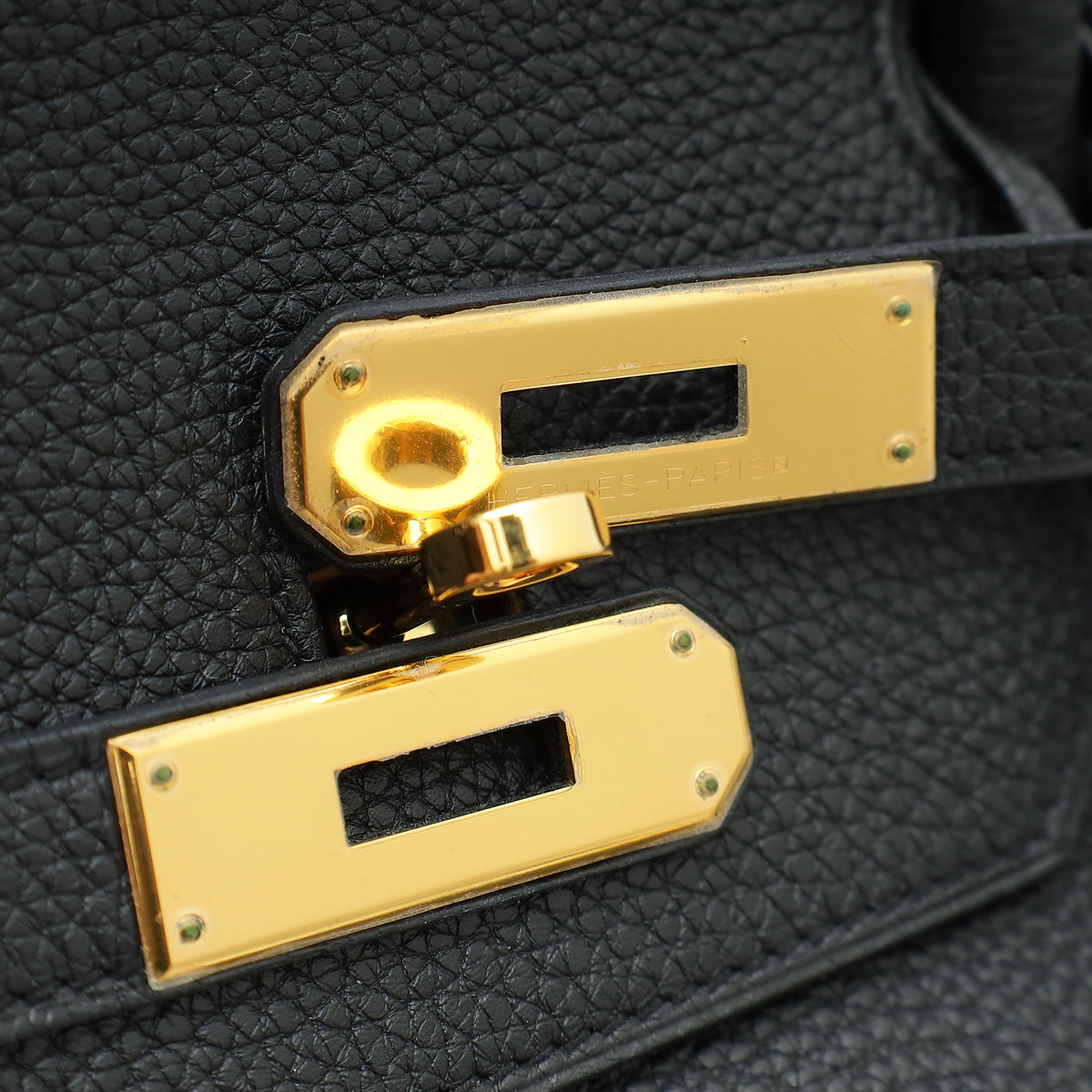 Hermes Noir Birkin 40 Bag