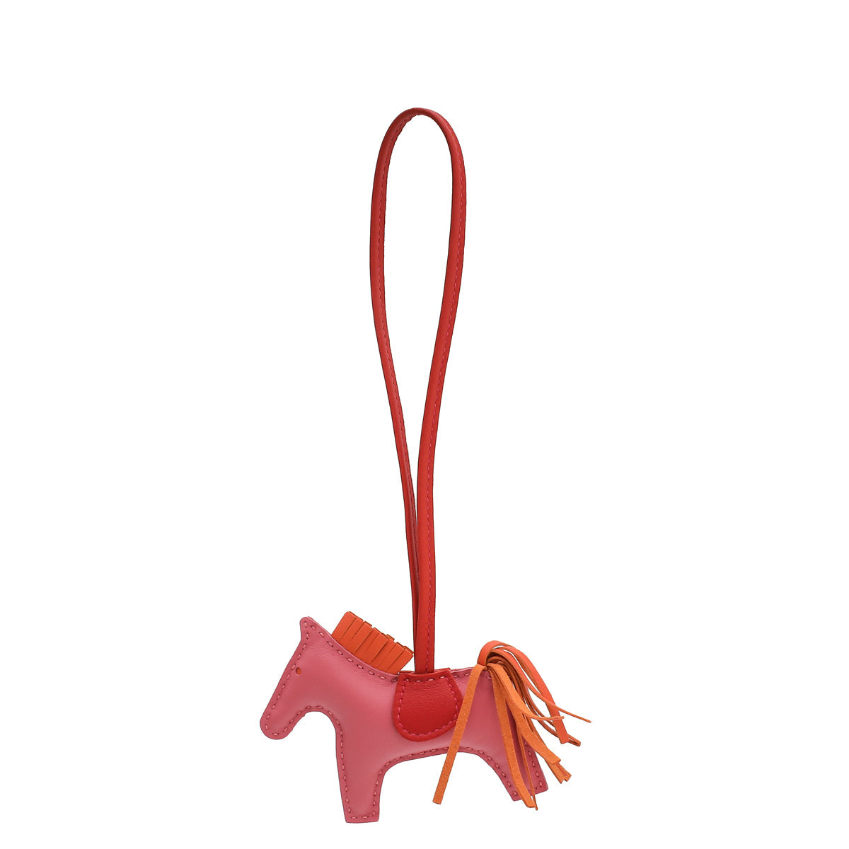 Hermes Tricolor Grigri Rodeo PM Bag Charm