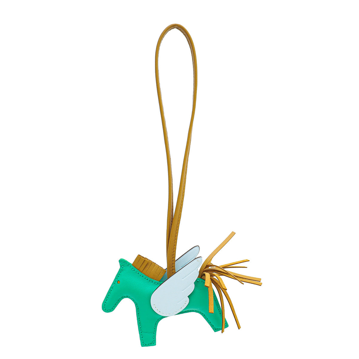 Hermes Tricolor Pegasus Rodeo Bag Charm